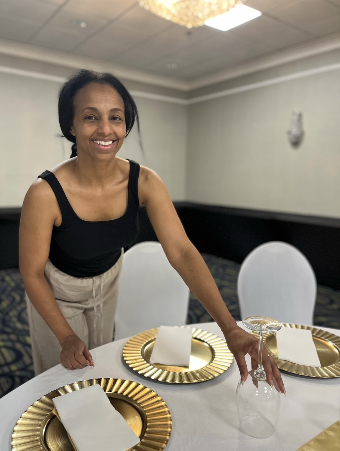 Zenaye Merid at Work